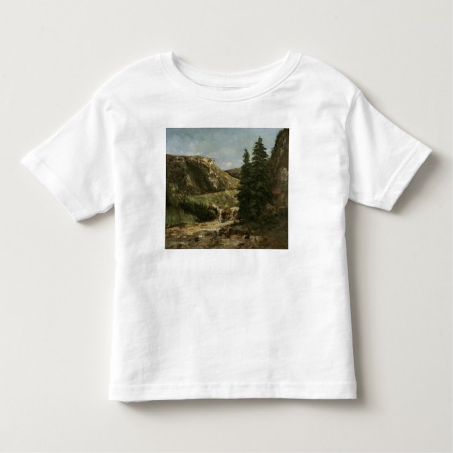 Landscape near Ornans, c.1858 Toddler T-Shirt (Front)