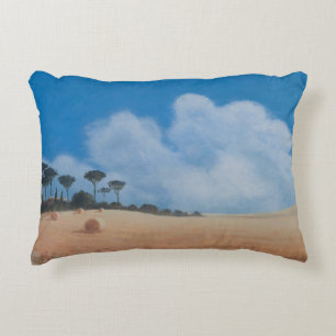Landscape near Paganico 2012 Decorative Cushion