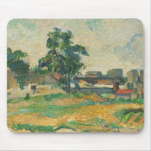 Landscape near Paris, c. 1876 (oil on canvas) Mouse Pad