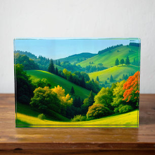 Landscape No. 2, Landscape Series, 7" x 5" Photo Block