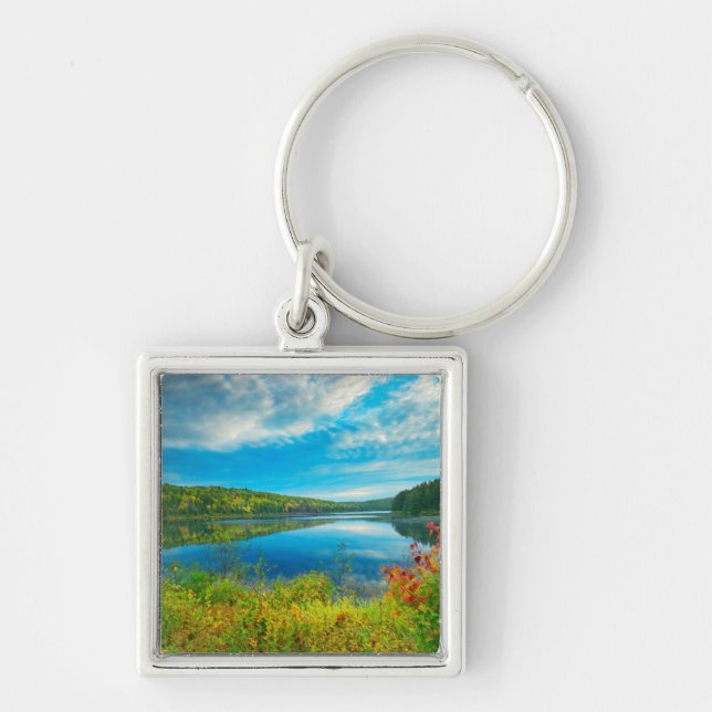 Landscape of Costello Lake Key Ring (Front)