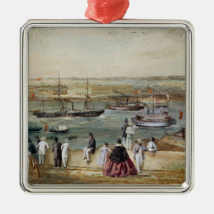 Landscape of Cuba Metal Ornament