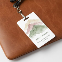 Landscape of Enquiry Nurturing Teacher Quote Name ID Badge