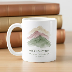Landscape of Enquiry Nurturing Teacher Thank You Coffee Mug