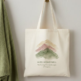Landscape of Enquiry Nurturing Tutor Appreciation Tote Bag