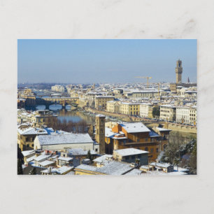 Landscape of Florence from Piazzale 2 Postcard