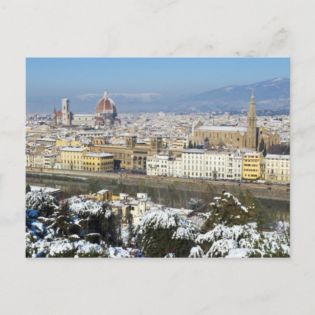 Landscape of Florence from Piazzale Postcard (Front)