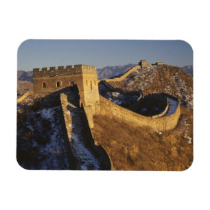 Landscape of Great Wall under sunset, China Magnet