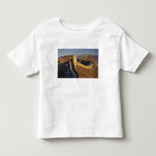 Landscape of Great Wall under sunset, China Toddler T-Shirt