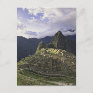 Landscape of Machu Picchu, Peru Postcard