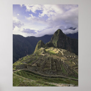 Landscape of Machu Picchu, Peru Poster