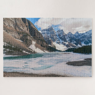 Landscape of Moraine Lake, Alberta, Canada Jigsaw Puzzle