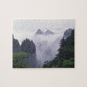 Landscape of Mt. Huangshan (Yellow Mountain) in Jigsaw Puzzle