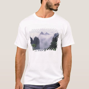 Landscape of Mt. Huangshan (Yellow Mountain) in T-Shirt
