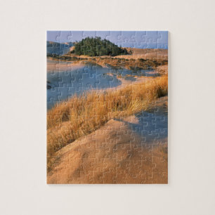 Landscape Of Oregon Sand Dunes Jigsaw Puzzle
