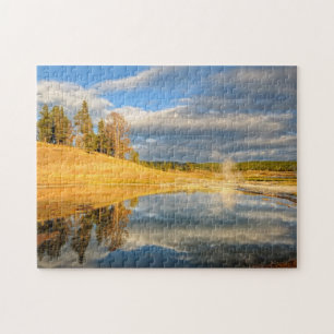 Landscape of Yellowstone Jigsaw Puzzle