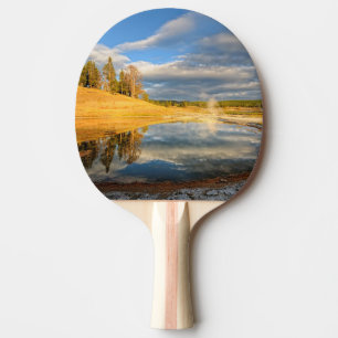 Landscape of Yellowstone Ping Pong Paddle