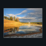 Landscape of Yellowstone Postcard<br><div class="desc">Landscape of Yellowstone.</div>