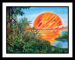 Sci Fi Fantasy Landscape Posters Photo Prints Zazzle Au