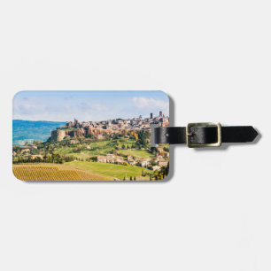 Landscape over Orvieto Luggage Tag