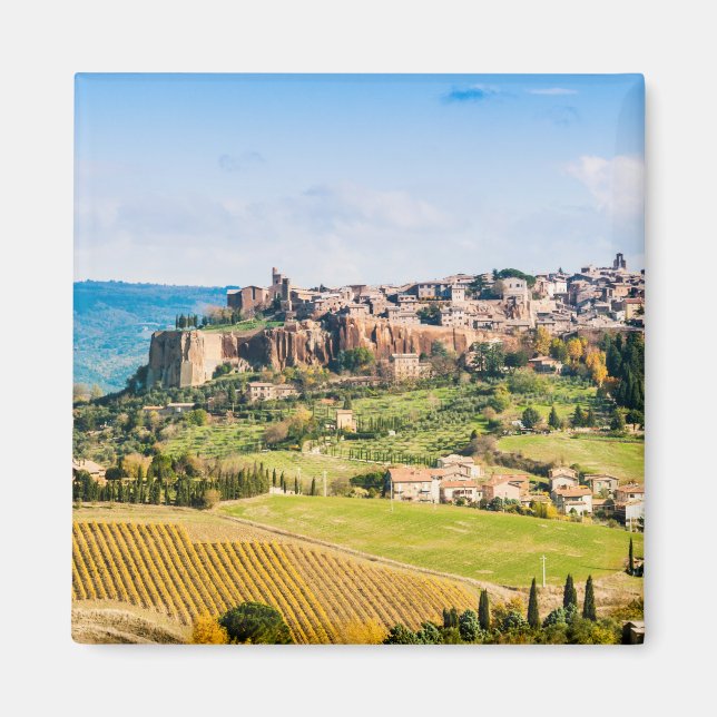 Landscape over Orvieto Magnet (Front)