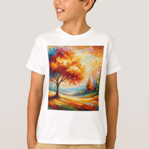 Landscape Painting With Bright Colours T-Shirt