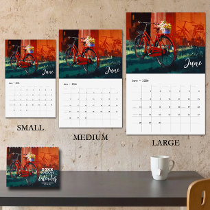 Landscape Paintings MEDIUM size Calendar