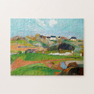 Landscape Paul Gauguin Old Painting Art Jigsaw Puzzle