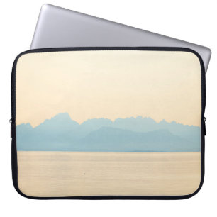 LANDSCAPE PHOTO OF A MOUNTAIN AND BODY OF WATER LAPTOP SLEEVE