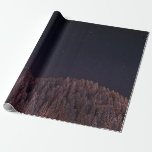 LANDSCAPE PHOTO OF TREES WRAPPING PAPER