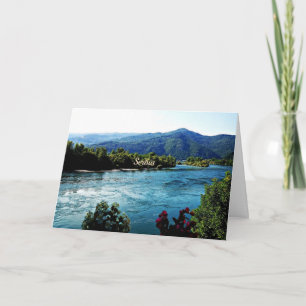 Landscape photograph of Serbia Card