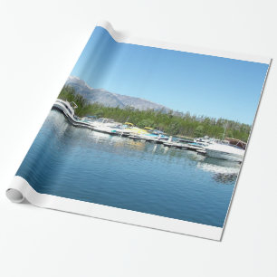 Landscape photography holiday, Christmas gift Wrapping Paper
