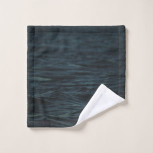 Landscape photography of body of water wash cloth