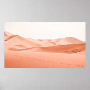 LANDSCAPE PHOTOGRAPHY OF DESSERT POSTER