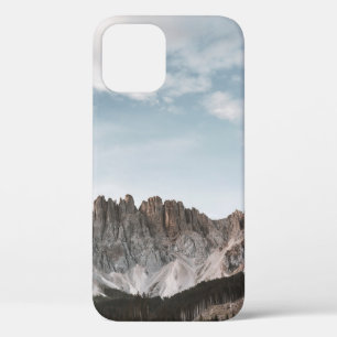 LANDSCAPE PHOTOGRAPHY OF GRAY AND BROWN MOUNTAIN iPhone 12 CASE