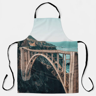 LANDSCAPE PHOTOGRAPHY OF GRAY CONCRETE BRIDGE APRON