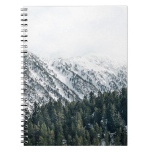 LANDSCAPE PHOTOGRAPHY OF TREES NOTEBOOK