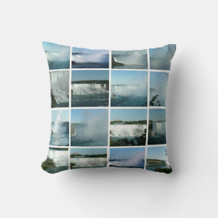 Landscape photography water falls. photo instagram cushion