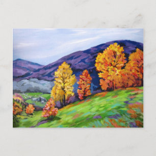 Landscape postcard