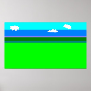 landscape poster