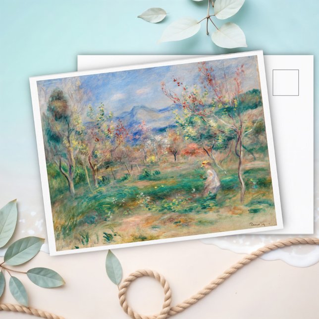 Landscape, Renoir Postcard (Creator Uploaded)