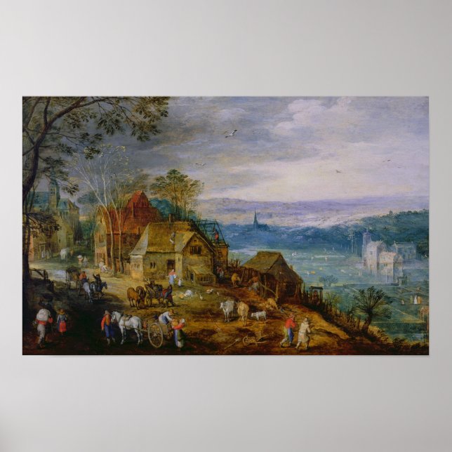 Landscape Scene Poster (Front)