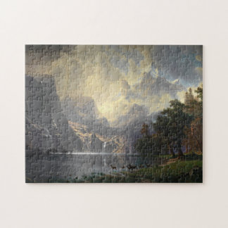 Landscape Sierra Nevada Albert Bierstadt Jigsaw Puzzle