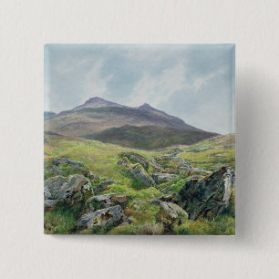 Landscape, Snowdon 15 Cm Square Badge