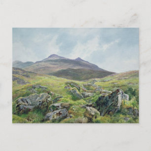Landscape, Snowdon Postcard