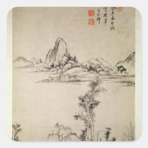 Landscape Square Sticker