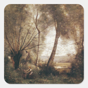 Landscape Square Sticker
