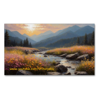 Landscape Storydoy   Magnetic Business Card