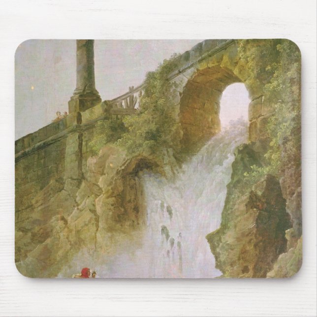 Landscape, The Waterfall Mouse Pad (Front)
