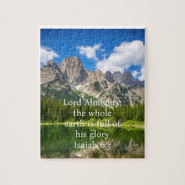 Landscape The Whole Earth Is Full Of His Glory Jigsaw Puzzle (Vertical)